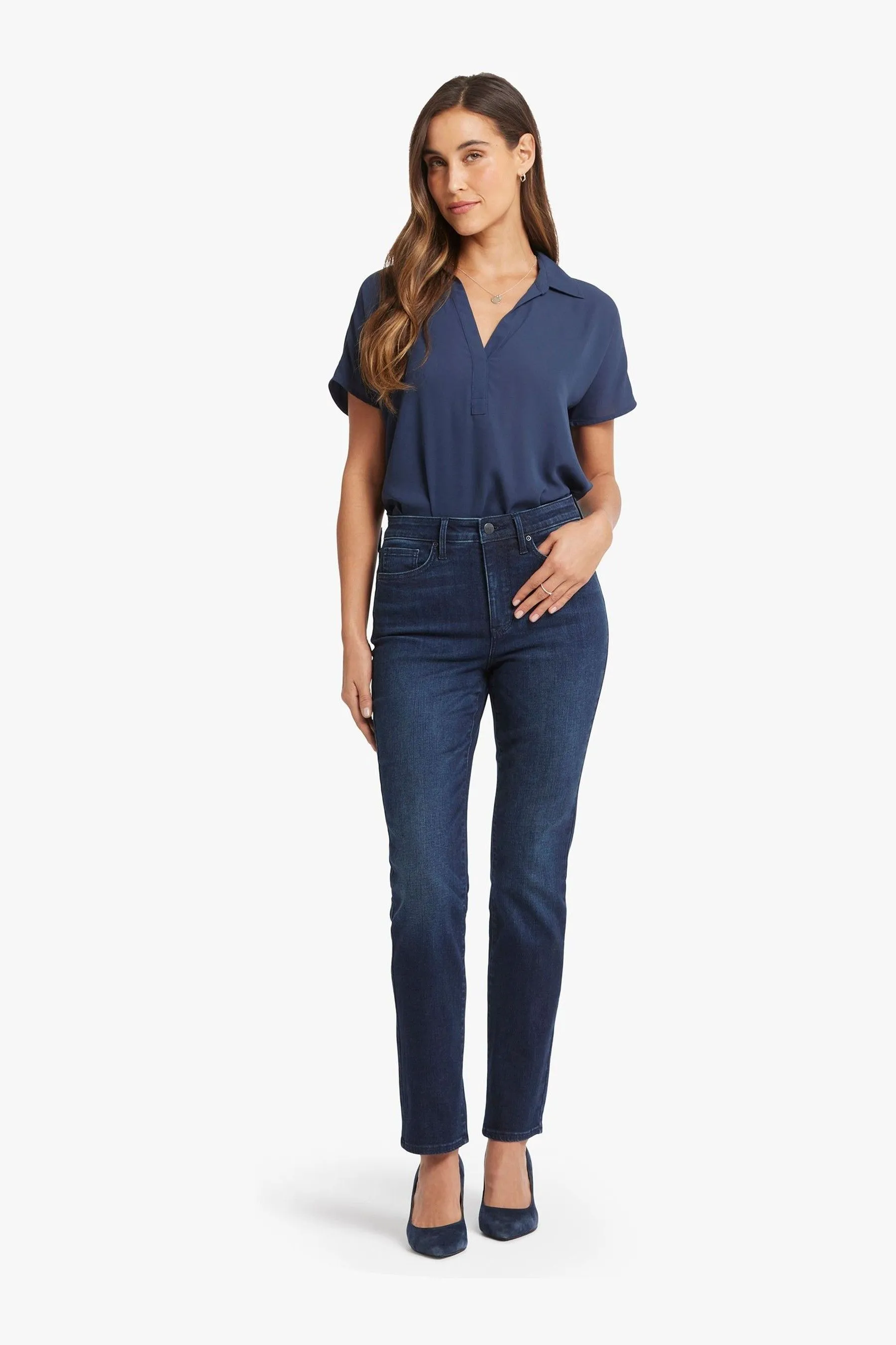 NYDJ Slim Leg High Rise Sheri Jeans    