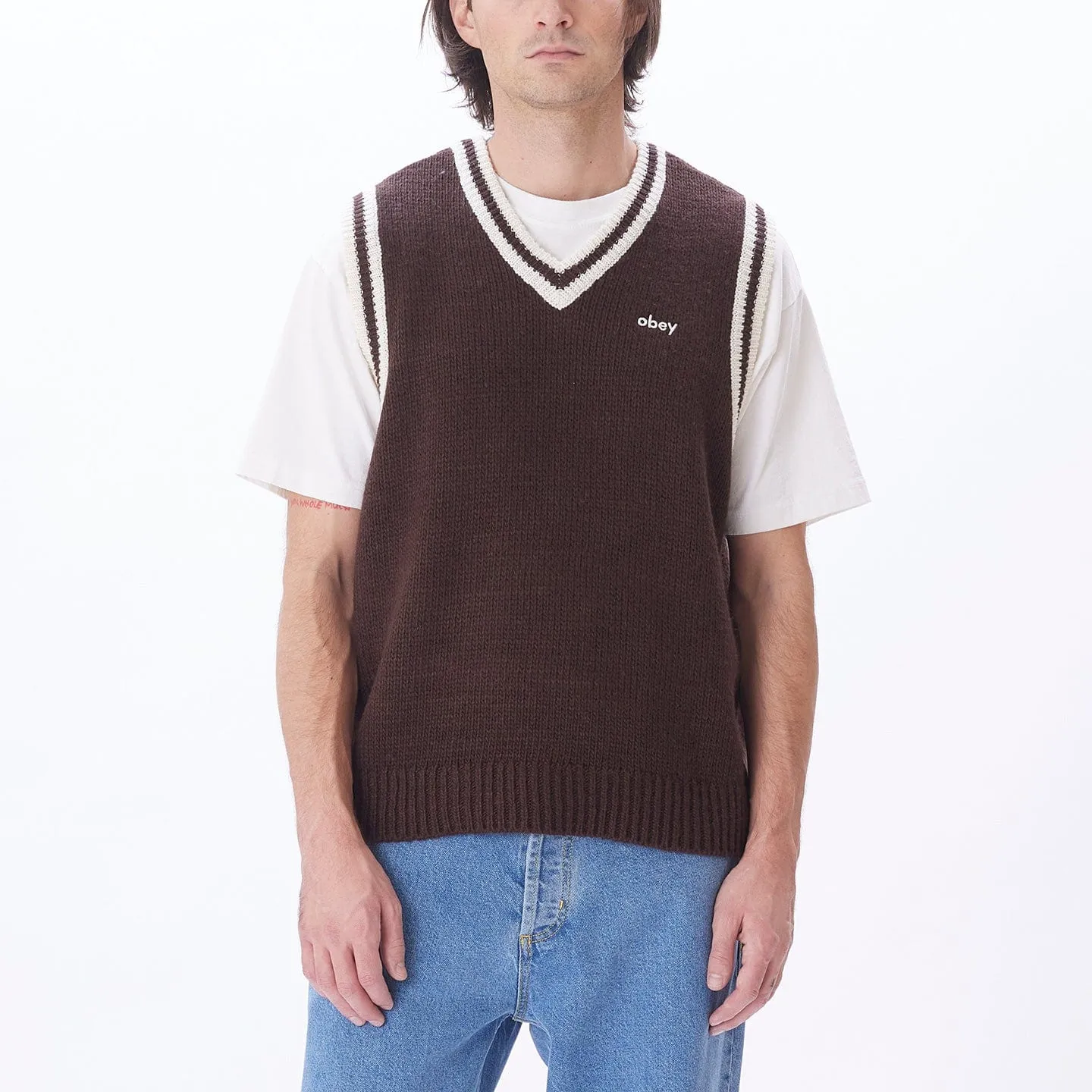OBEY ALDEN SWEATER VEST