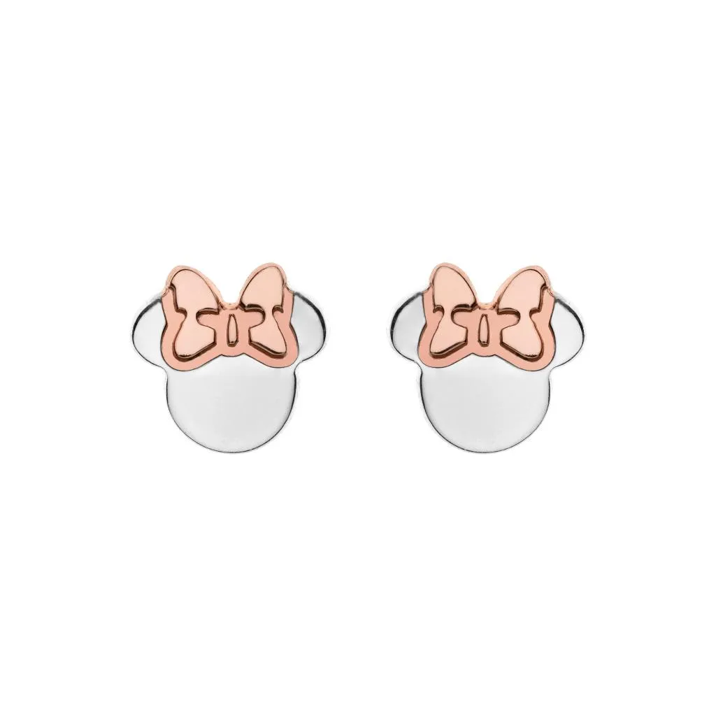 Orecchini bambina Disney Minnie Argento 925