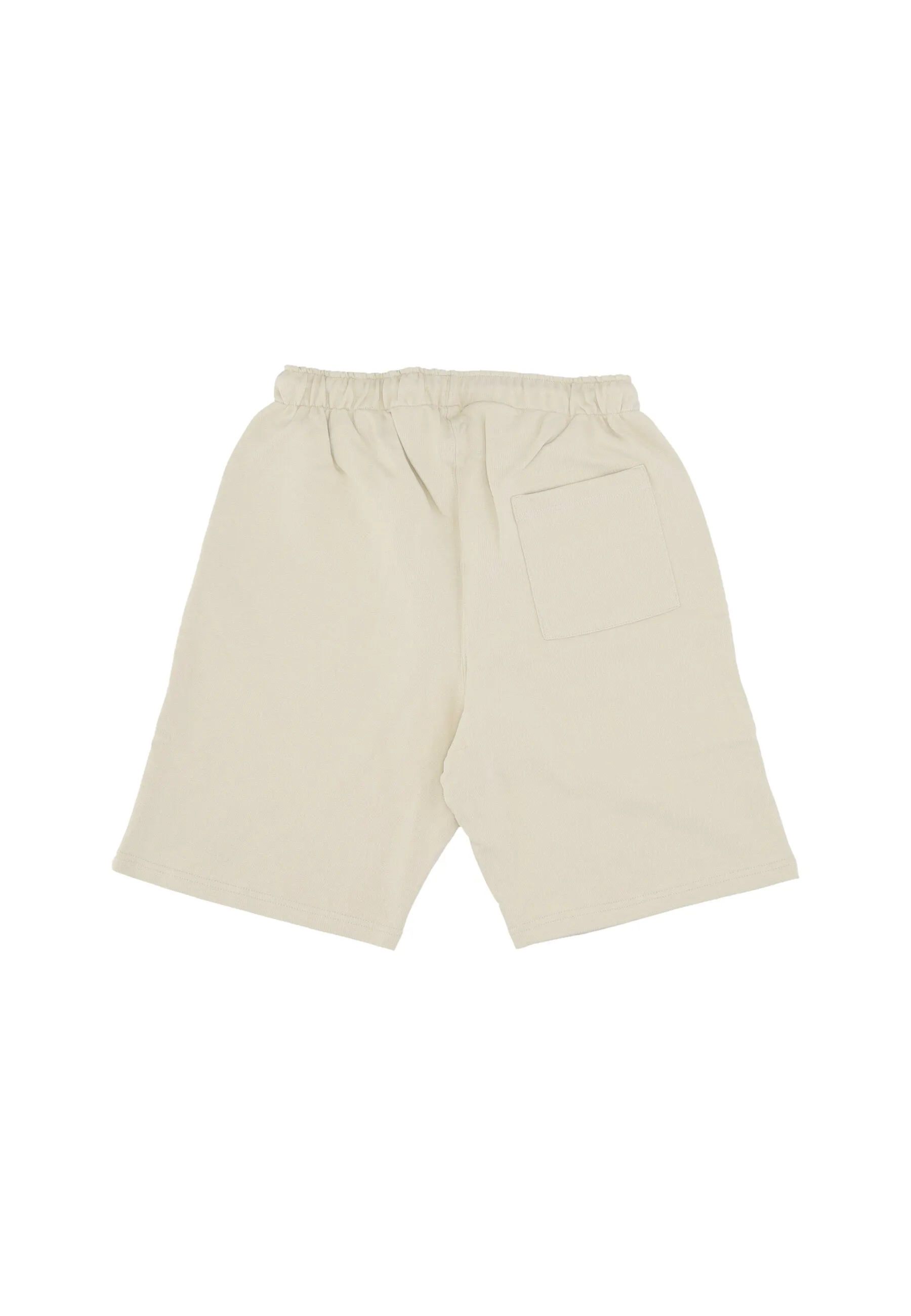 Pantalone Corto Tuta Uomo Logo Embroidery Sweatshort Gravel