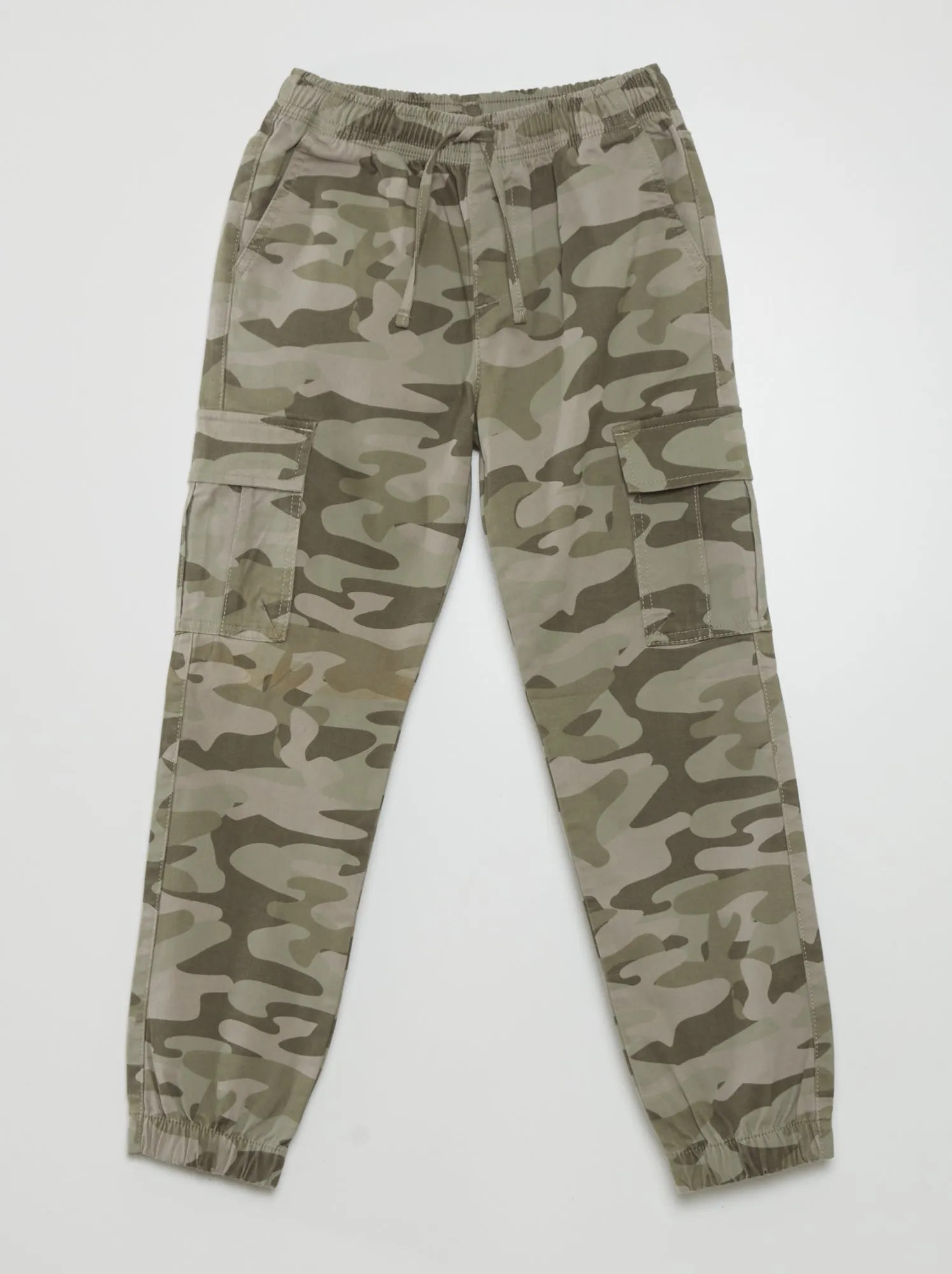 Pantaloni cargo mimetici - KAKI