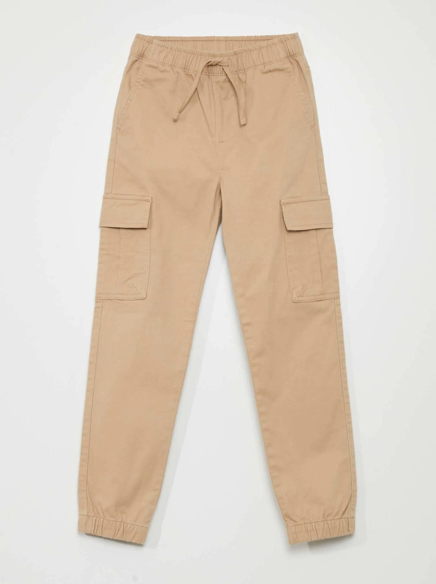 Pantaloni cargo - Taglio più aderente - BEIGE
