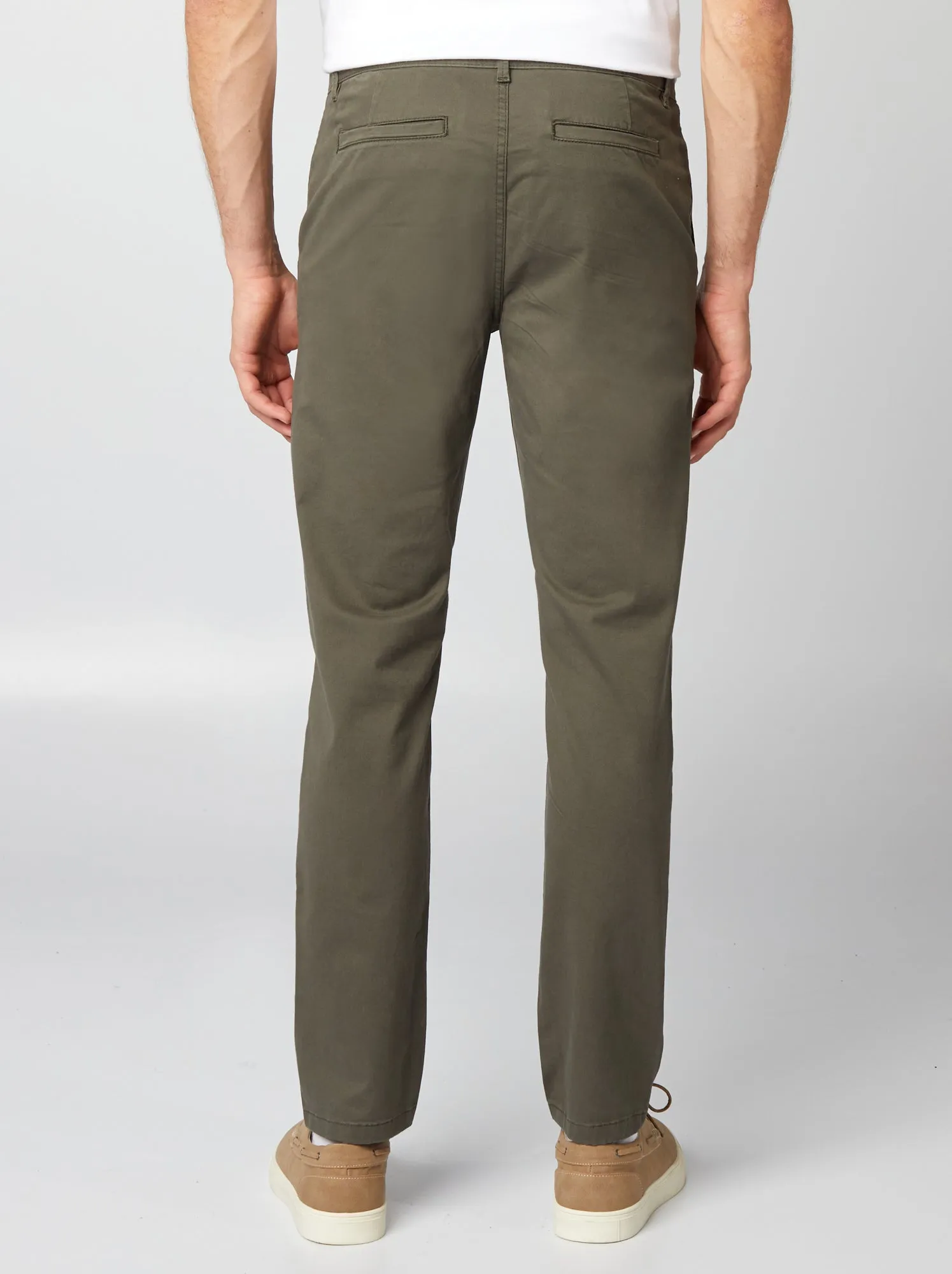 Pantaloni chino slim - KAKI