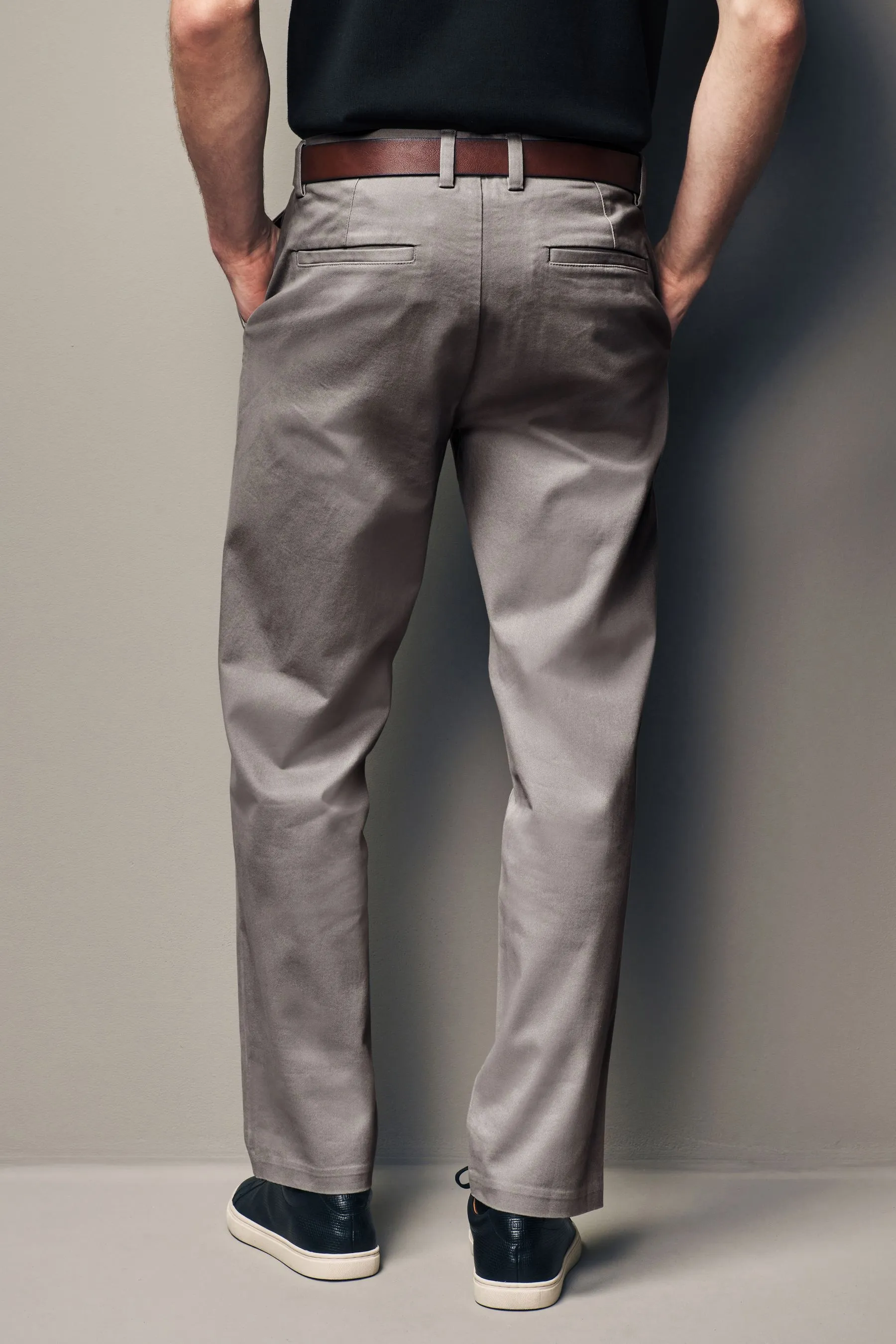 Pantaloni Chino Soft Touch con cintura
