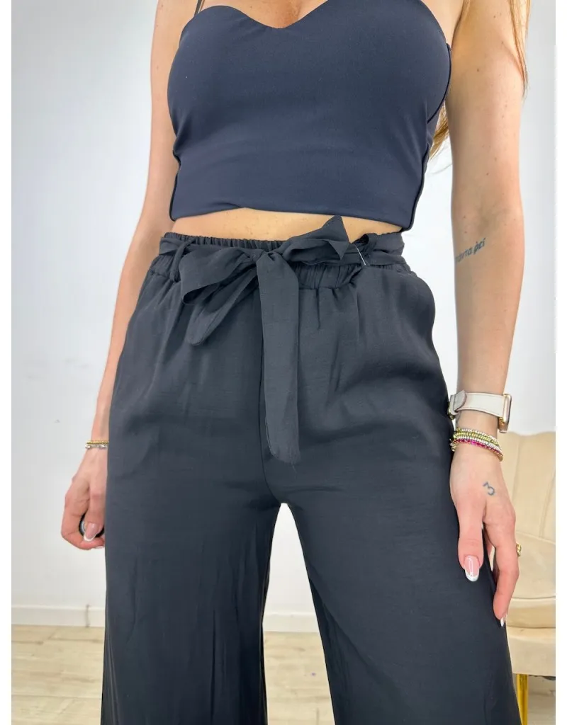 PANTALONI CLELIA NERO