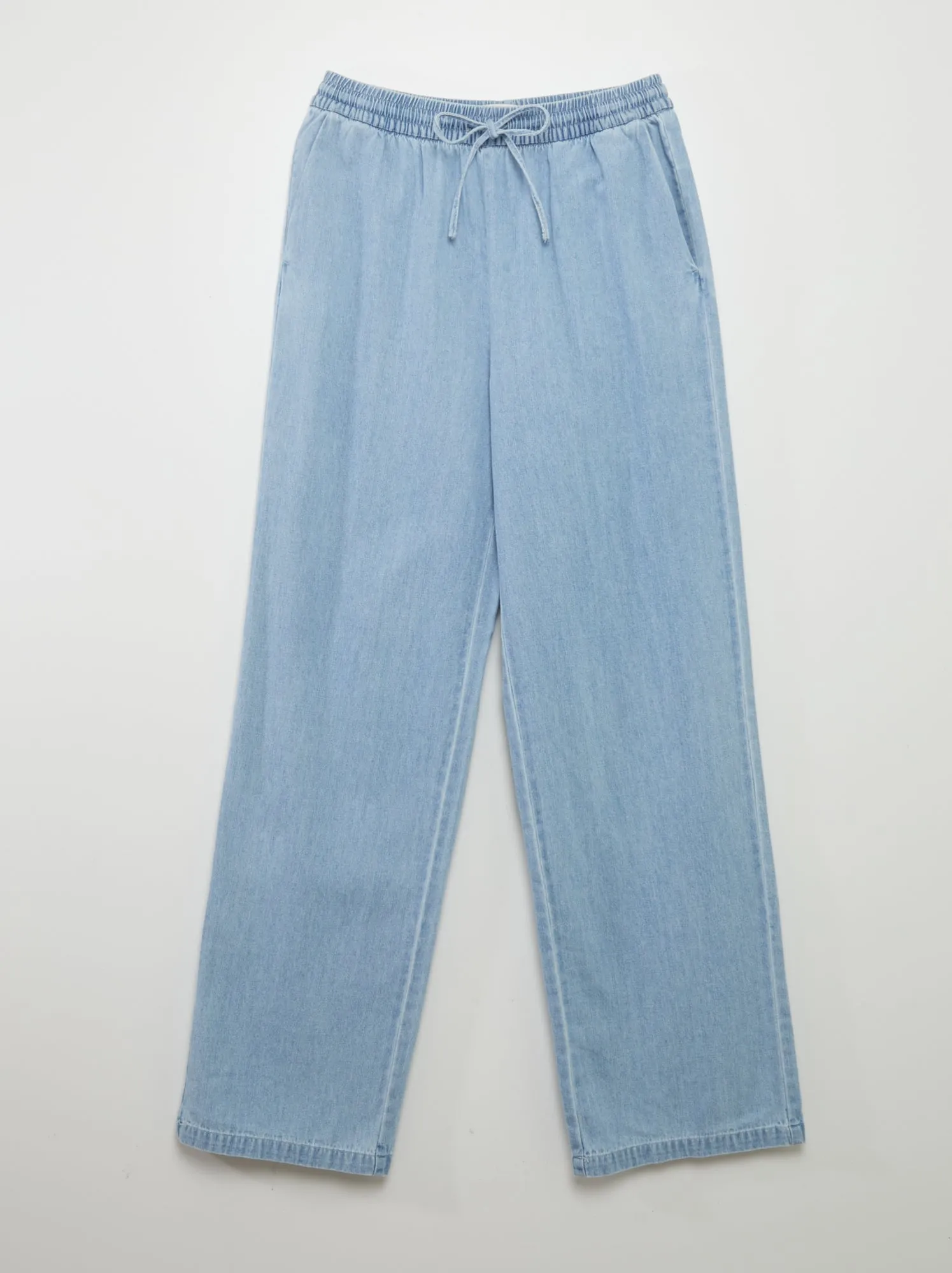 Pantaloni larghi in denim 'JDY' - BLU