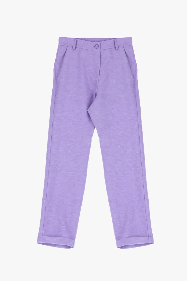 Pantaloni slim-fit con tasche americane