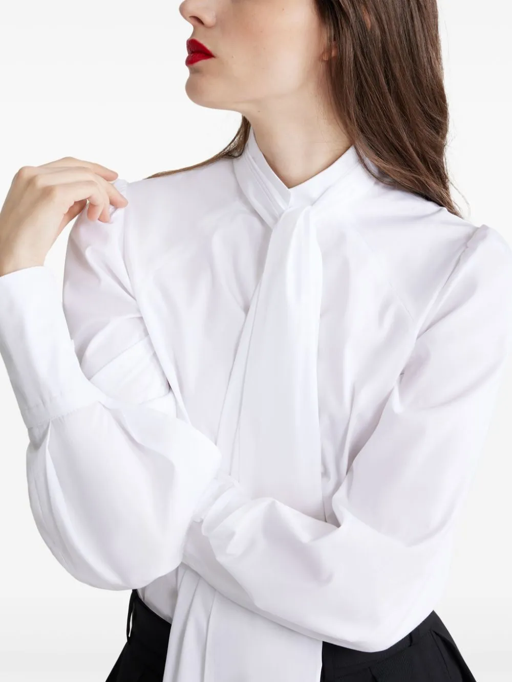 PATOU ASCOT BLOUSE