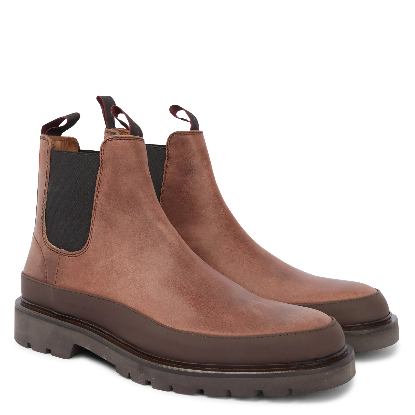 PAUL SMITH   Stivaletti in pelle liscia | Marrone