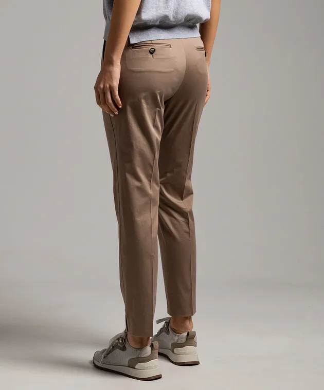 Peserico Pantaloni marroni P0471801964