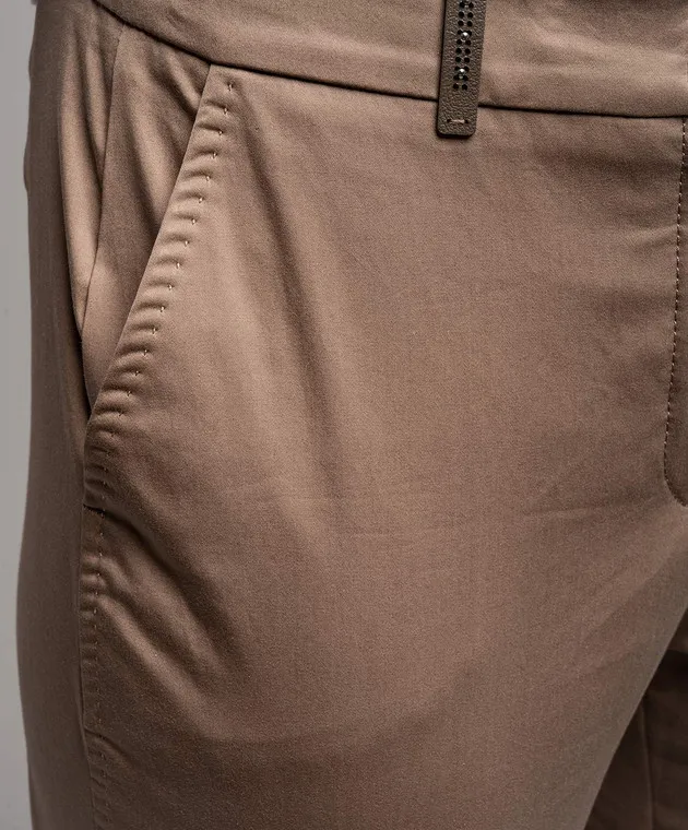 Peserico Pantaloni marroni P0471801964