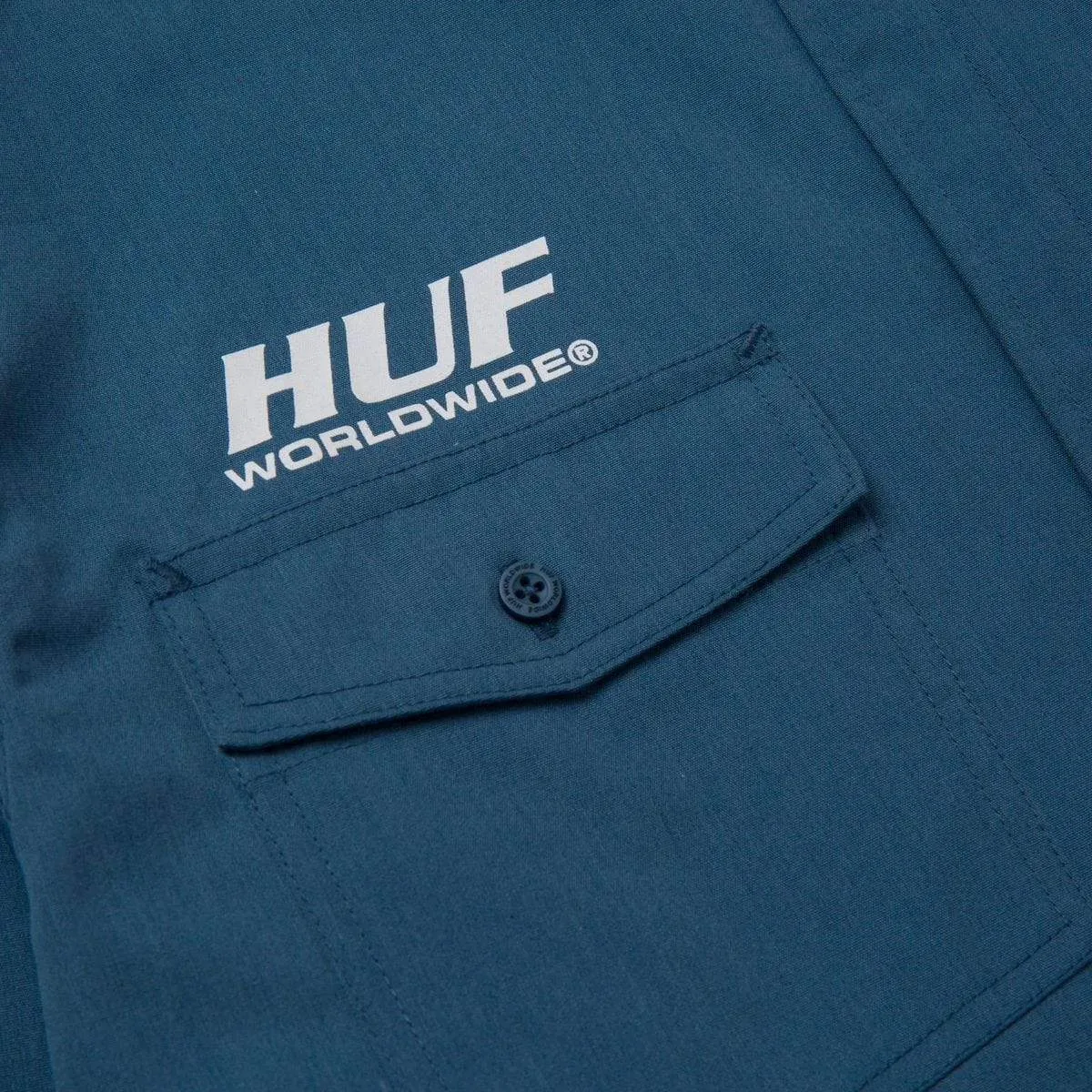 PORTER L/S WORK SHIRT - BLUE TEAL