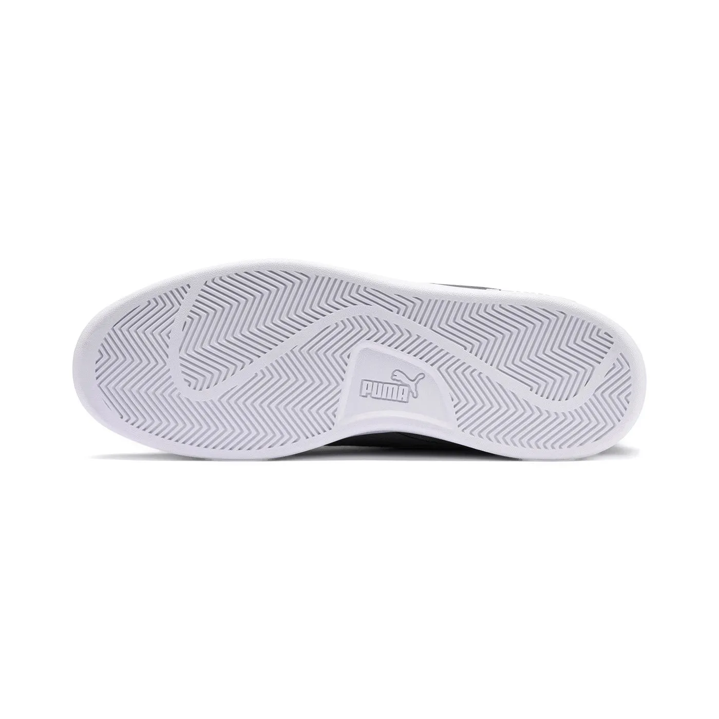 Puma men's low sneakers Smash v2 364989 32 castlerock-black-white