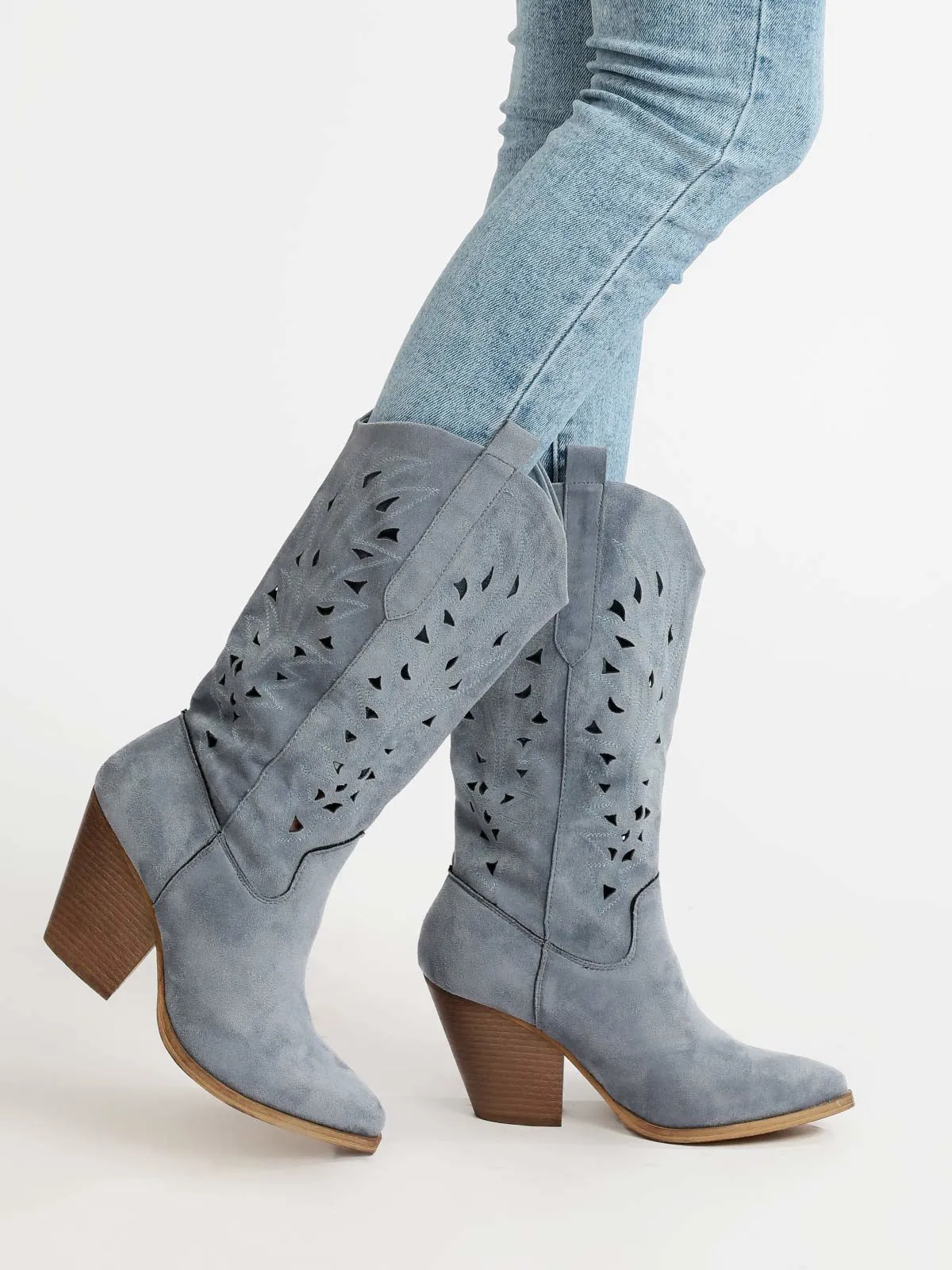 Queen Helena Bottes d'été texanes pour femmes