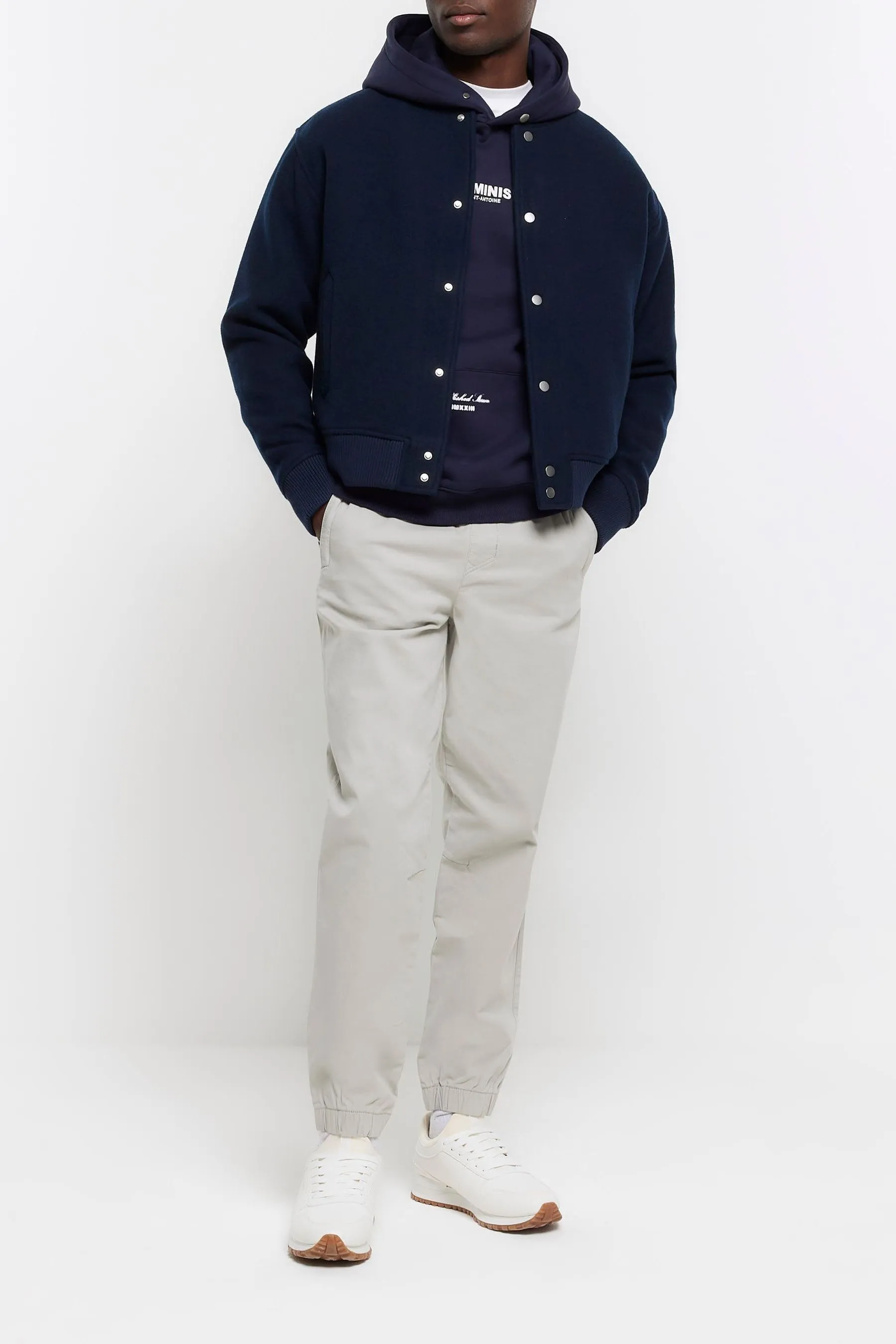 River Island Vestibilità attillata / Slim - Pantaloni da jogging elastico