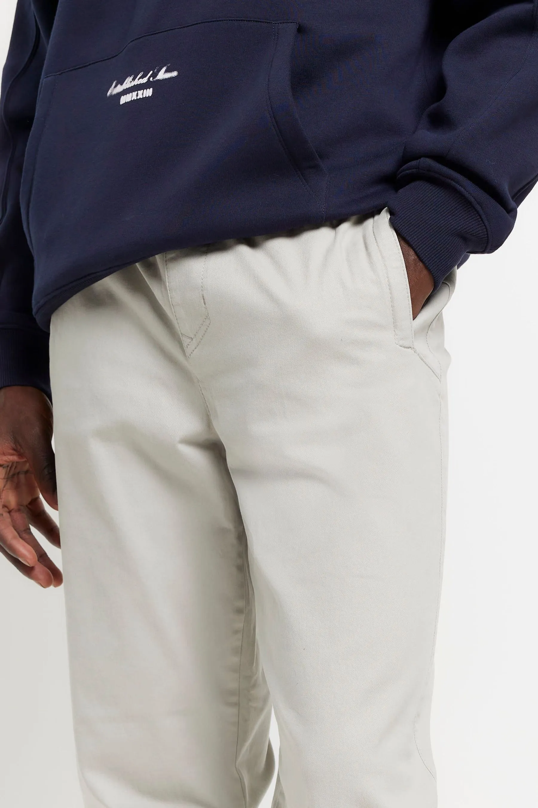 River Island Vestibilità attillata / Slim - Pantaloni da jogging elastico