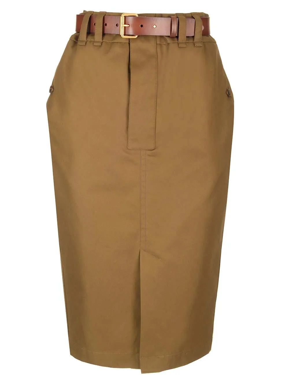   Saint Laurent  Gonna a matita in twill  