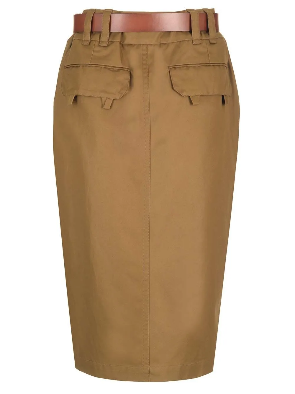   Saint Laurent  Gonna a matita in twill  