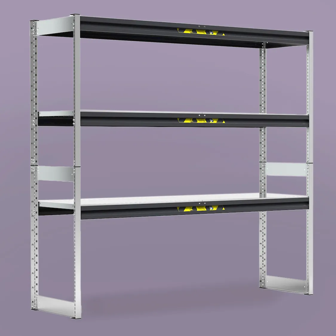 Scaffale a campata larga 206x32x201cm ST2003 Fami 