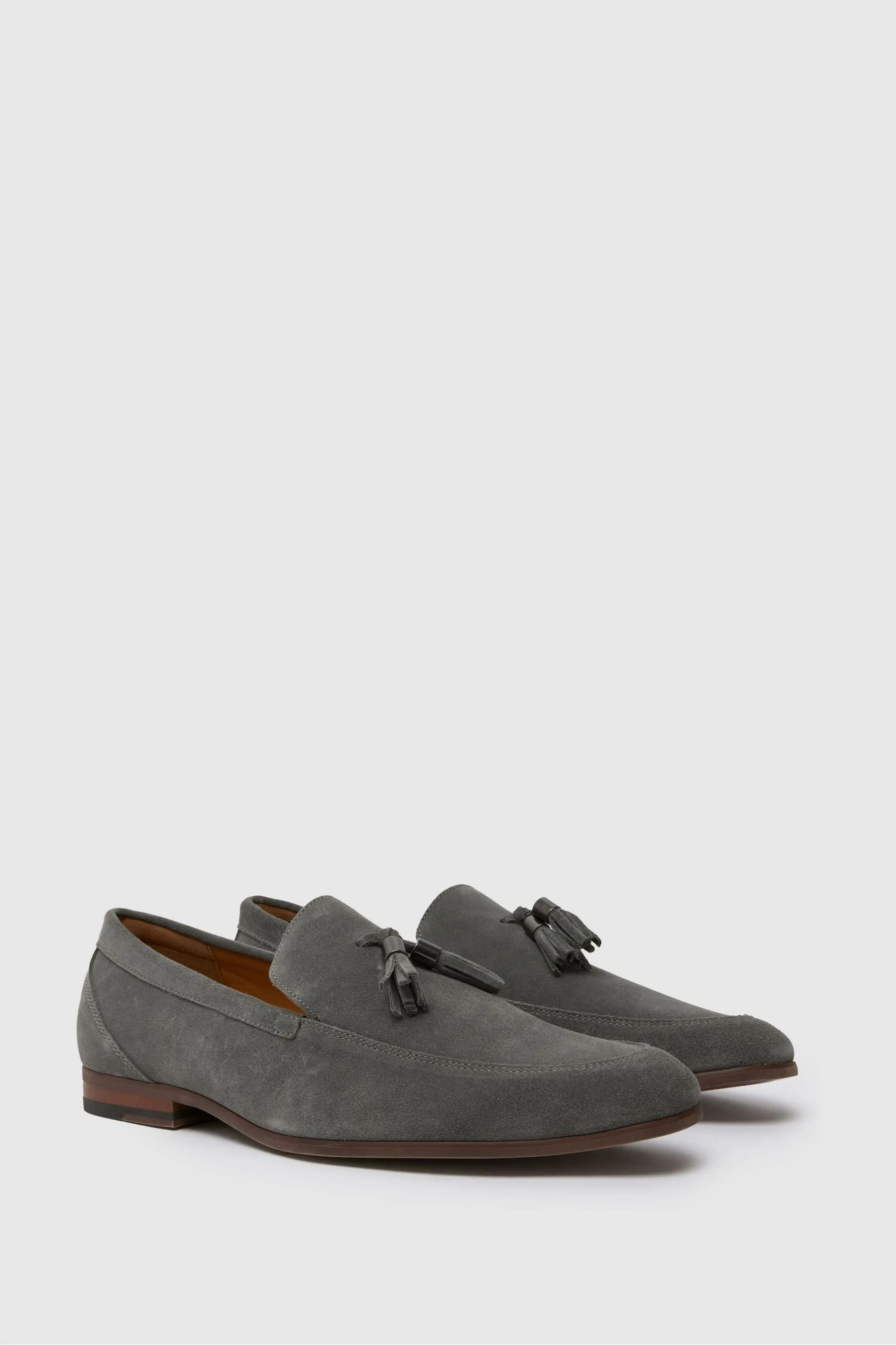 Schuh Grigio - Ren - Mocassini scamosciati