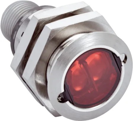 Sensore fotoelettrico Cilindrico SICK, a retroriflessione, rilevamento 7,2 m, uscita NPN