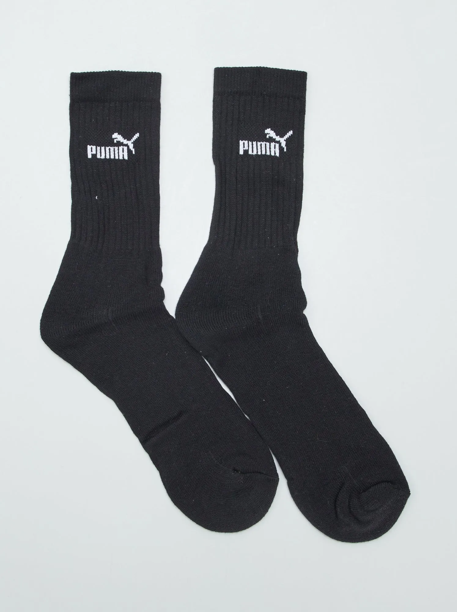 Set di 6 paia di calzini 'Puma' - nero