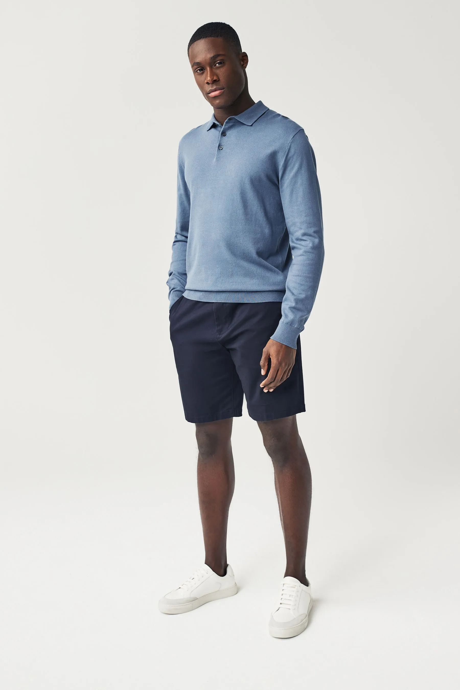Shorts Pantaloni chino elasticizzati da 2 Confezione