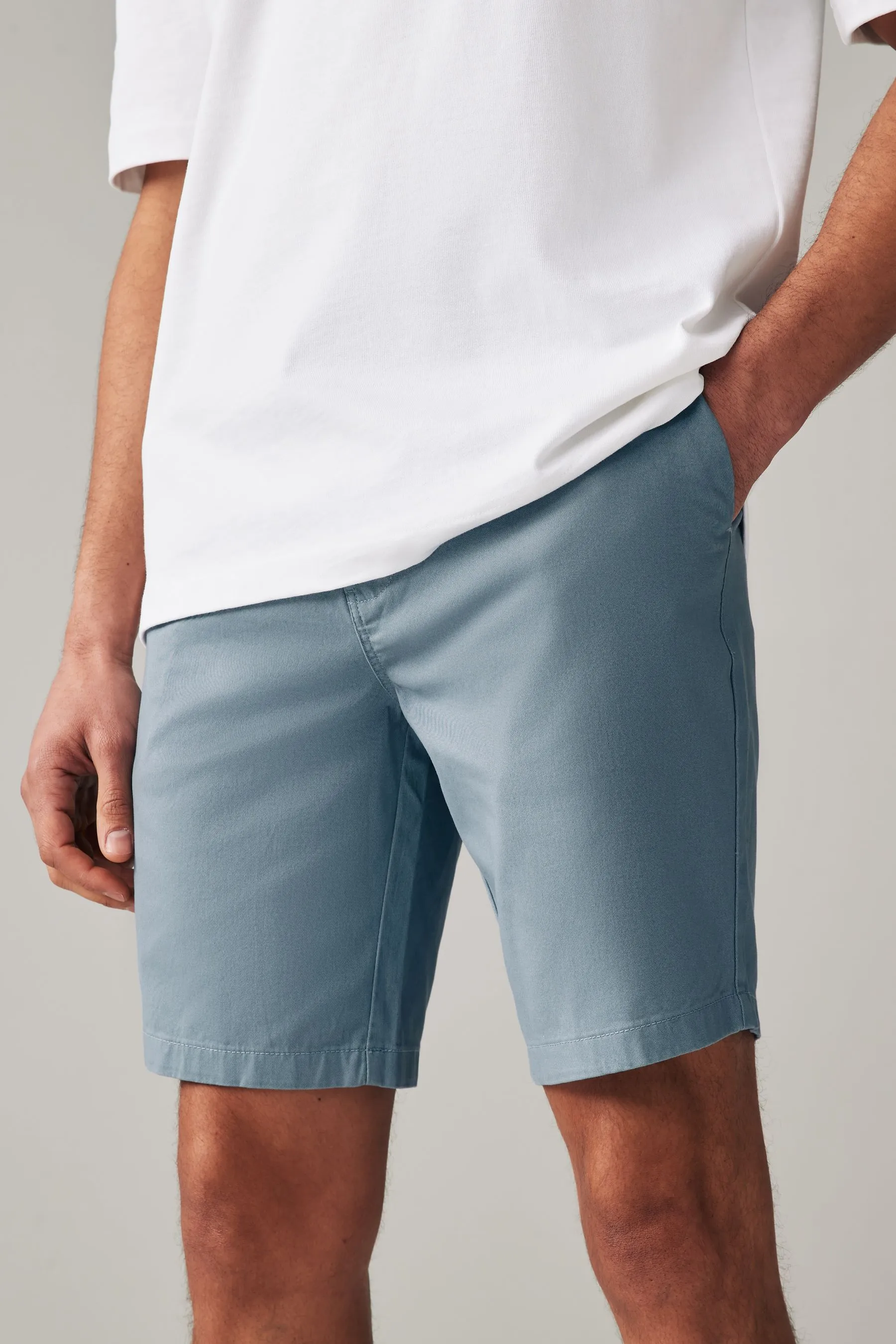 Shorts Pantaloni chino elasticizzati da 3 Confezione