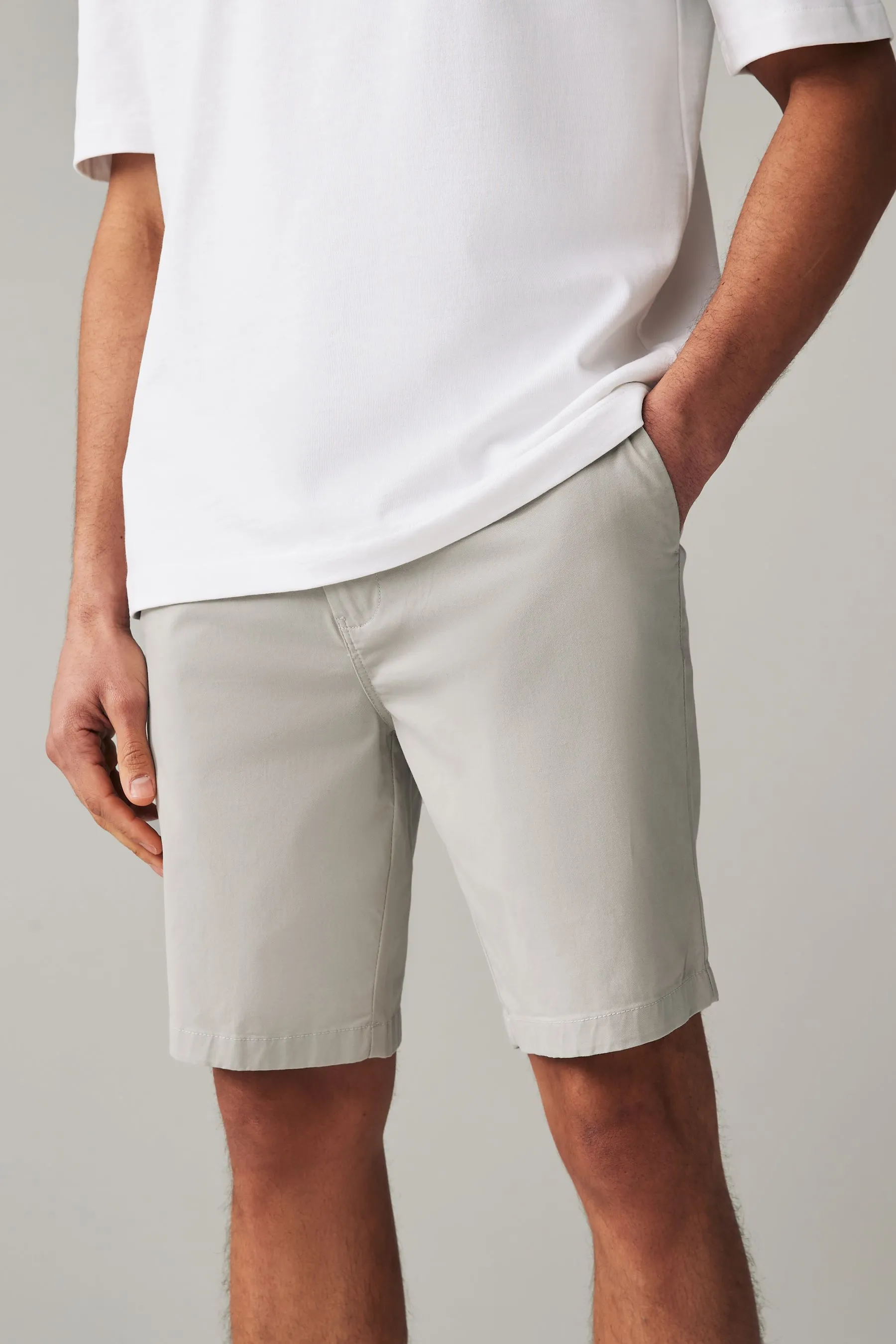 Shorts Pantaloni chino elasticizzati da 3 Confezione