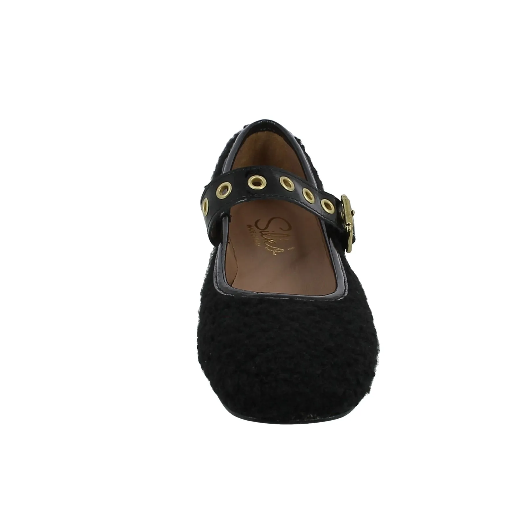 Silk-ò  Ballerine Donna In Lana Con Cinturino Vernice 