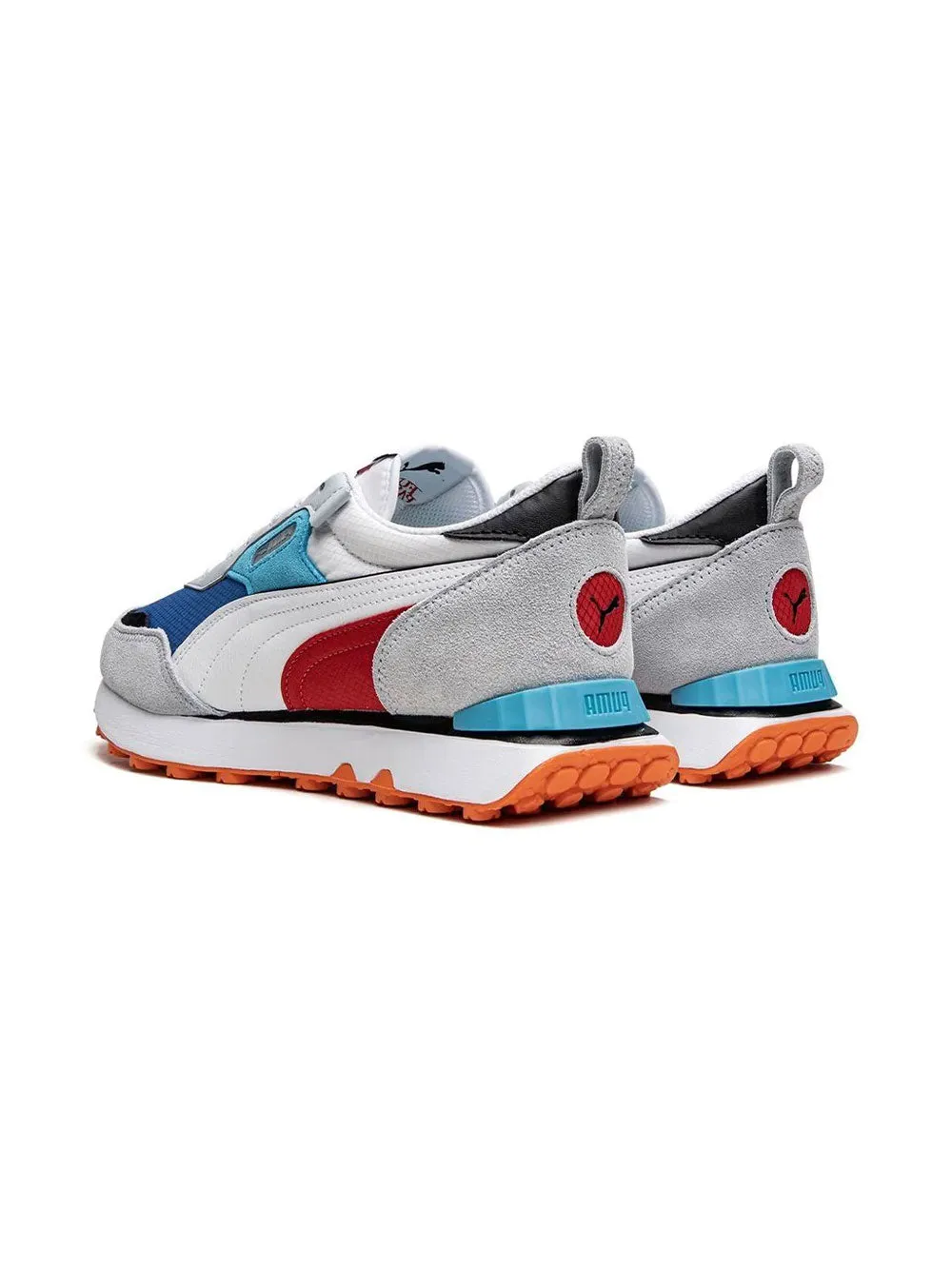 Sneakers Basse PUMA Bambino Rider FV Future Vint,Puma White-Pum Bianco