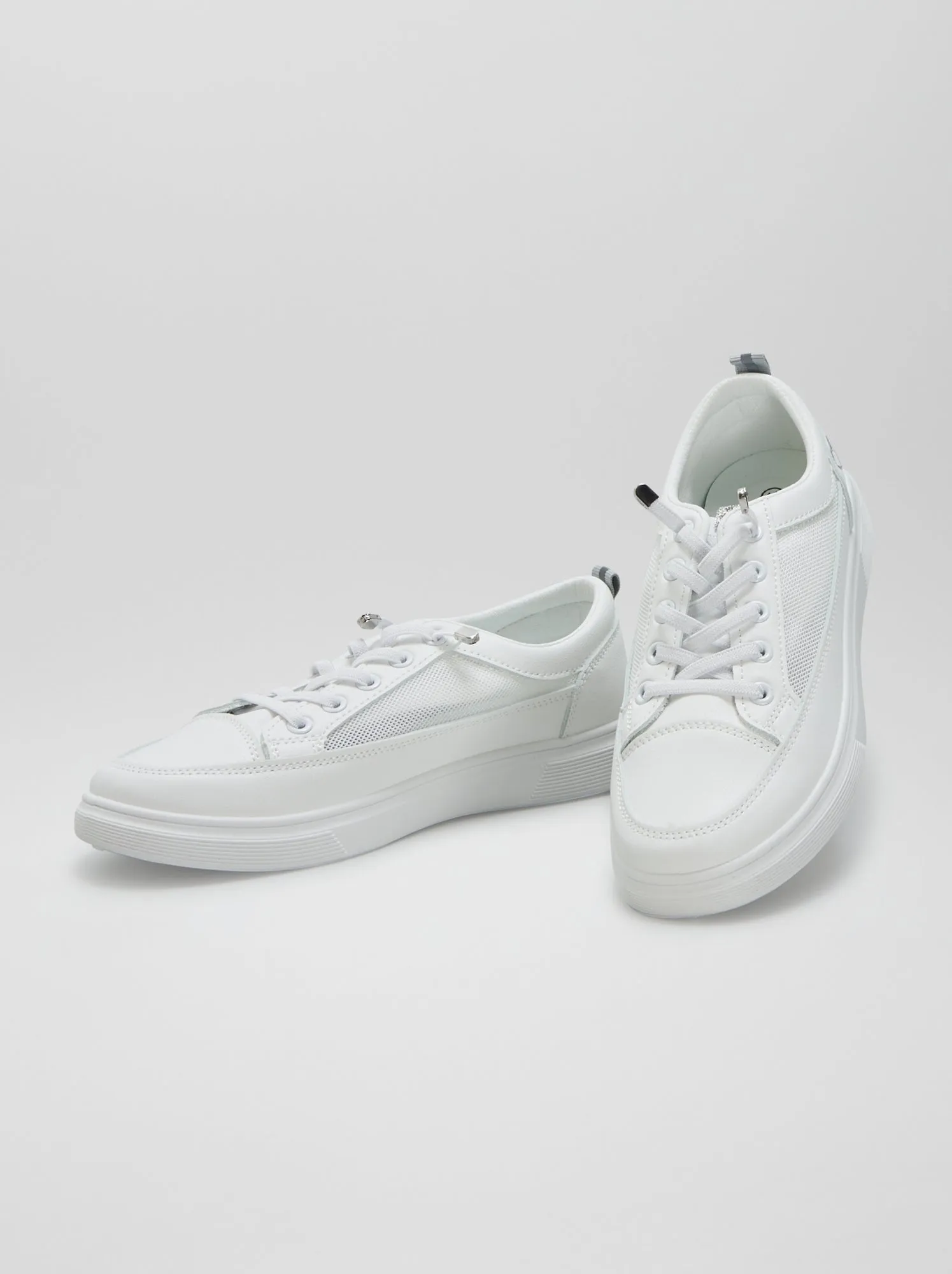 Sneakers basse traforate - BIANCO