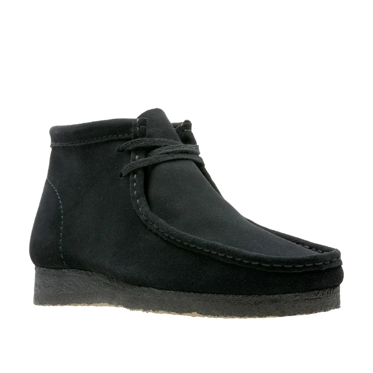 Stivaletti Clarks Wallabee Boot Nero