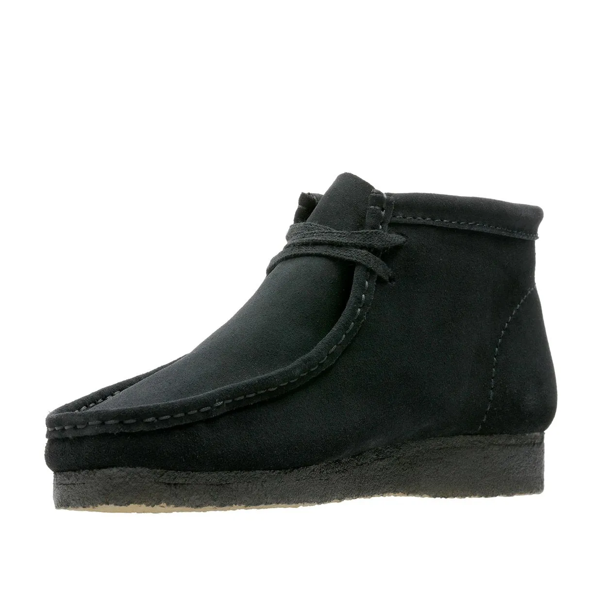 Stivaletti Clarks Wallabee Boot Nero