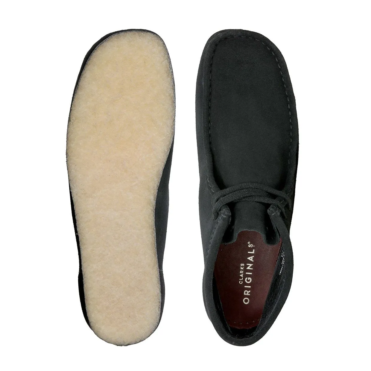 Stivaletti Clarks Wallabee Boot Nero