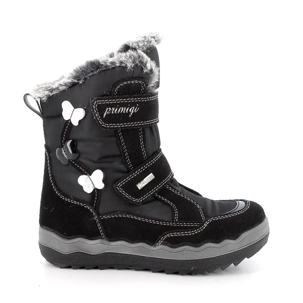 Stivaletti gore-tex da bambina nero            