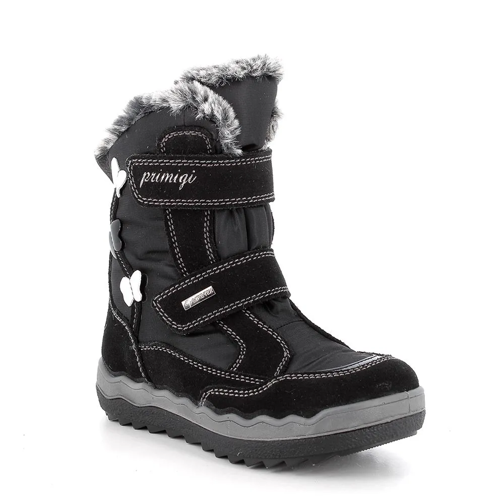 Stivaletti gore-tex da bambina nero            