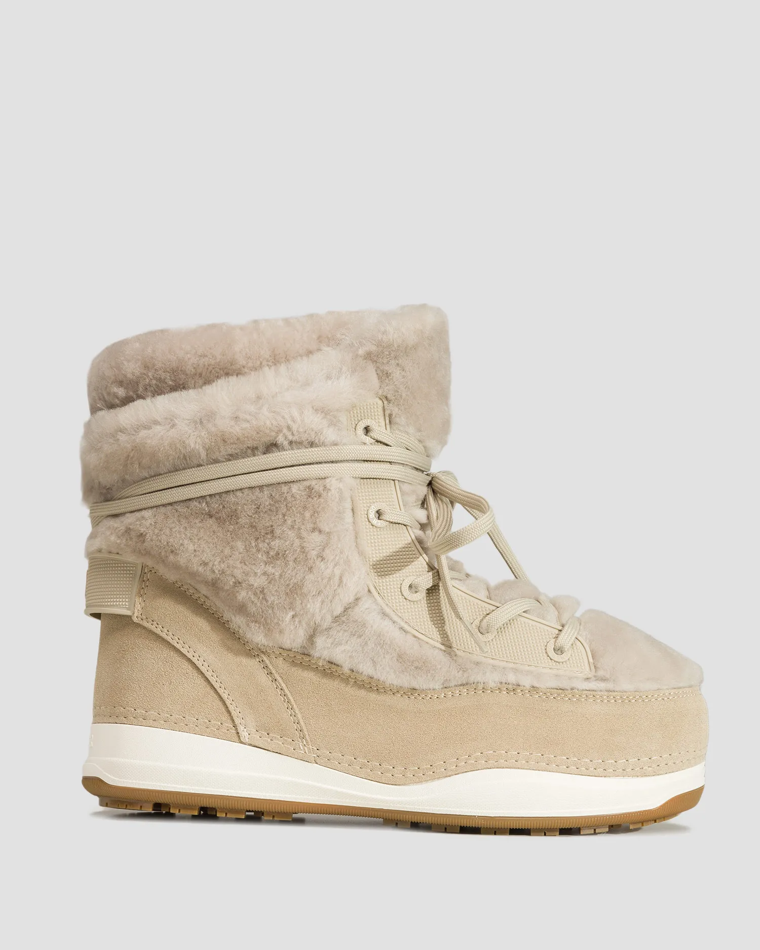 Stivali da neve da donna BOGNER Verbier 4 beige 32347344-68