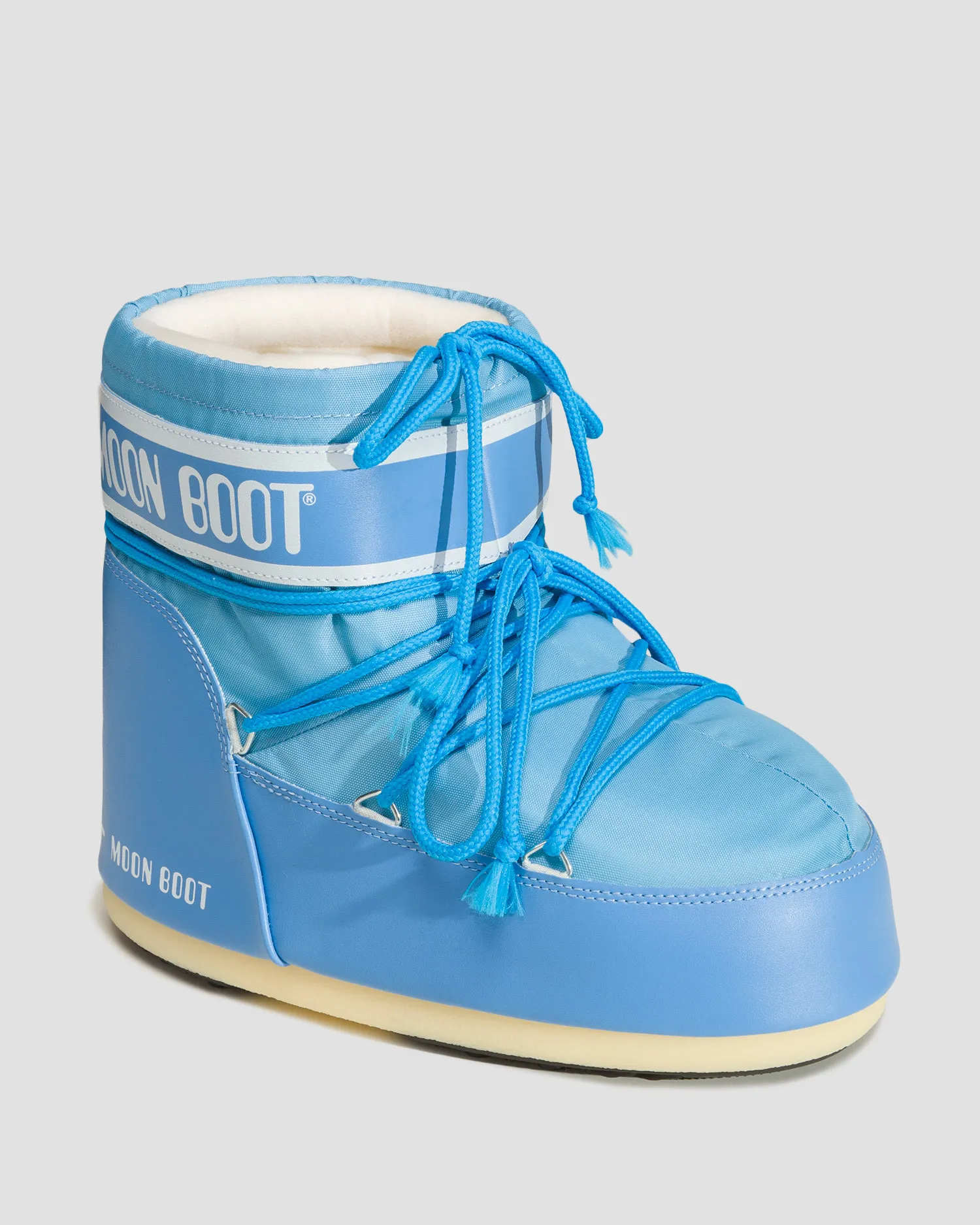 Stivali da neve da donna Moon Boot Icon Low Nylon Blu 14093400-15