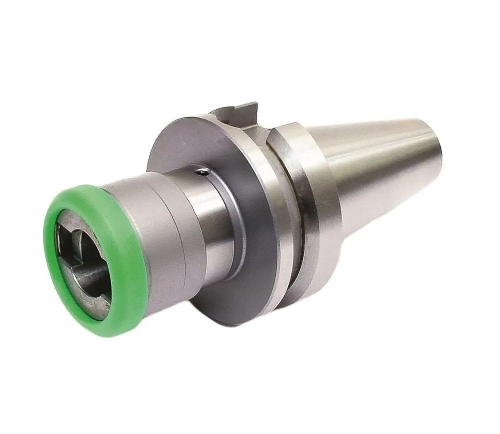 TD0136MCRBT01 Maschiatore a cambio rapido a doppio contatto BT40 per filettature da M3 a M12 - attacco bussola Dia. 19mm