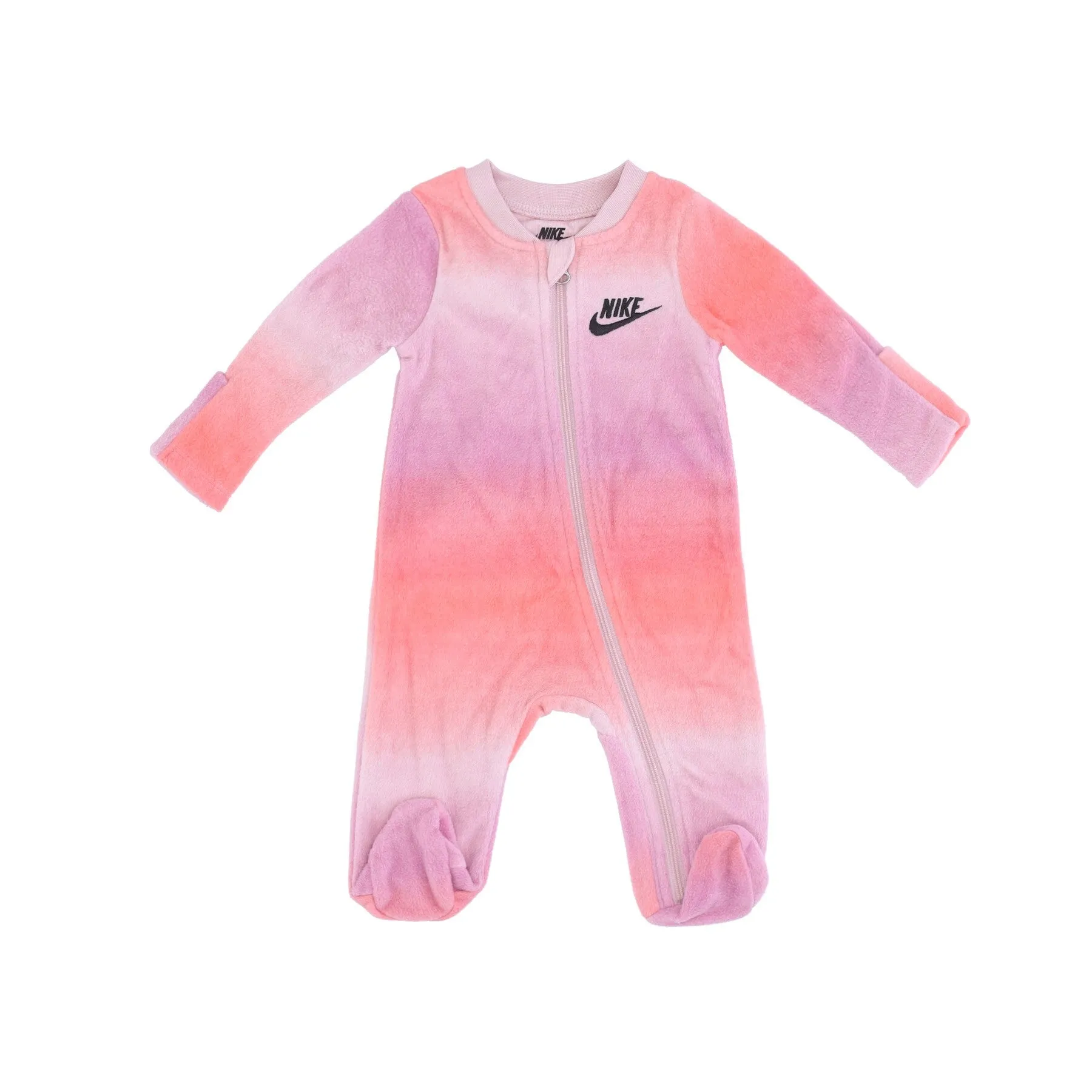 Tuta Intera Neonato Printed Club Footed Coverall Elemental Pink