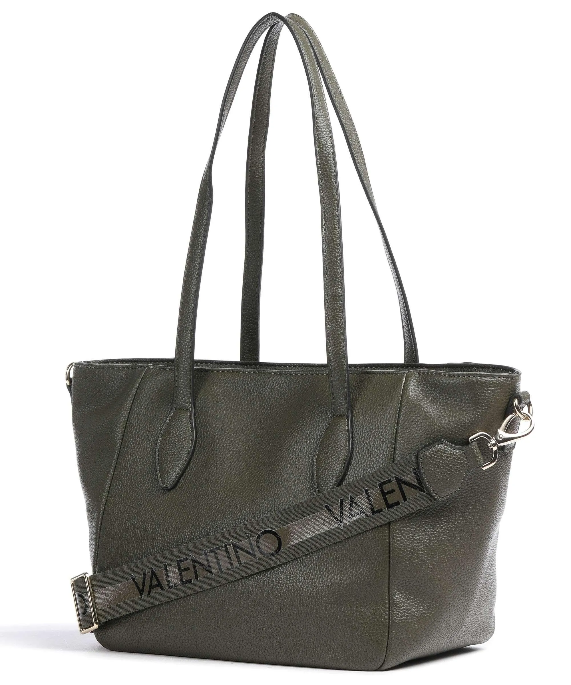  Valentino Bags Cinnamon Re Borsa shopper pelle sintetica verde scuro  