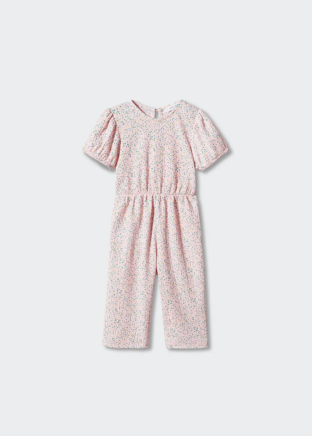 Vestito a tuta lungo stampato