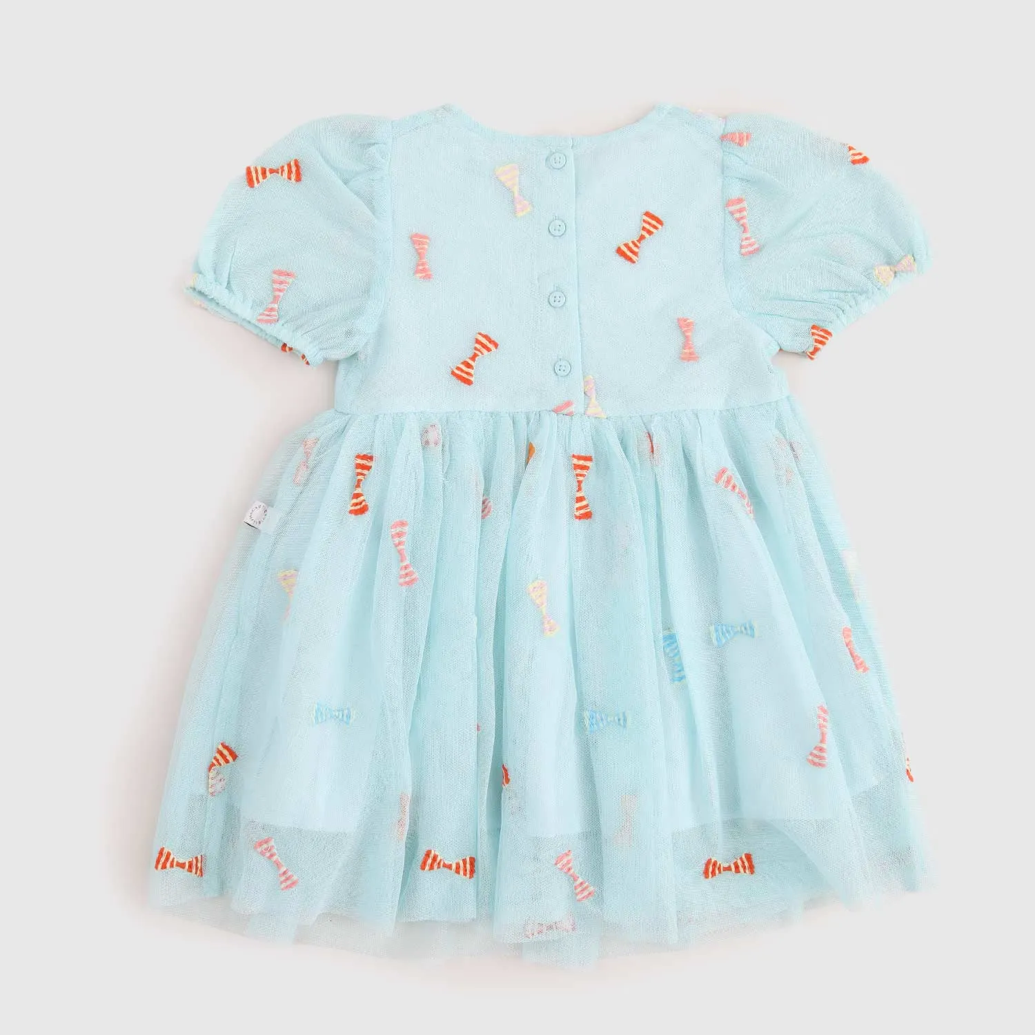 Vestito Celeste Neonata