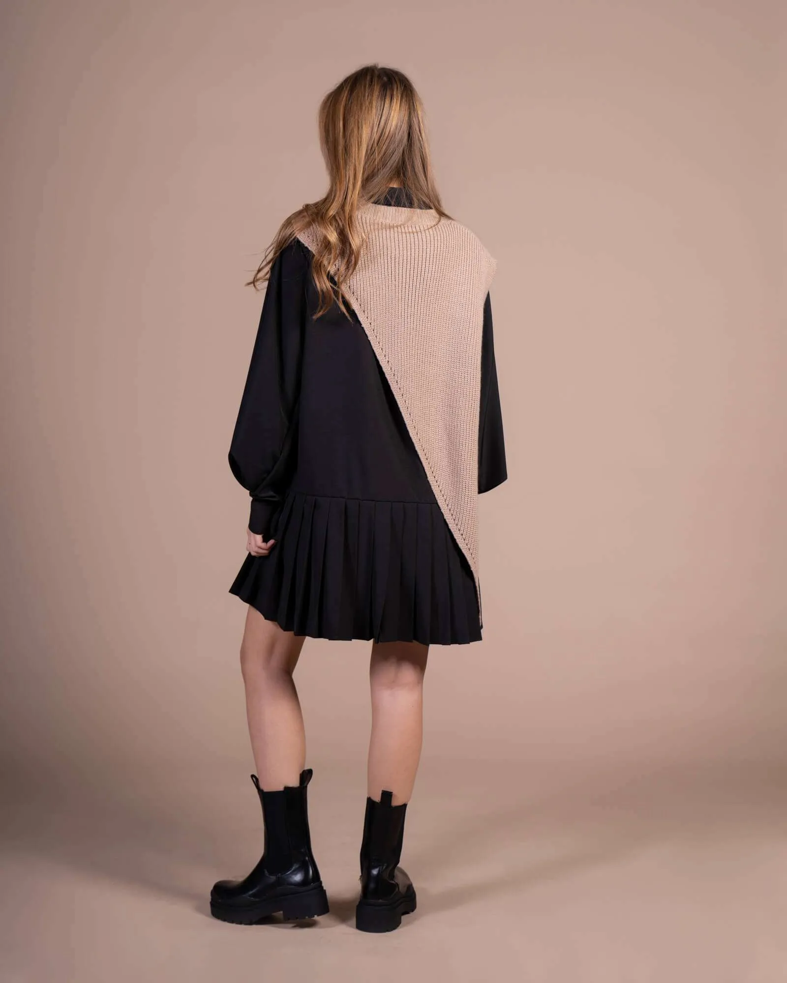 Vestito con gilet