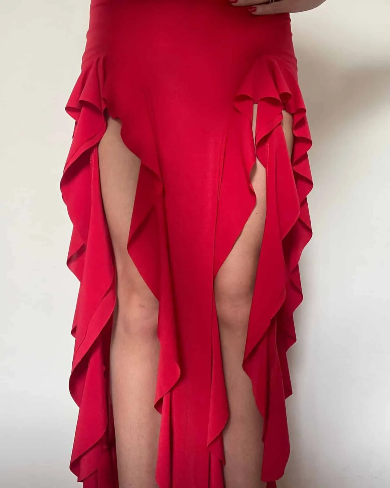 Vestito lungo - ROSSO