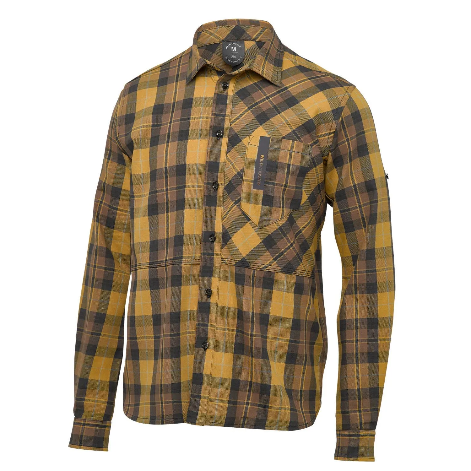 Wild Country Men's Spotter Long Sleeve Shirt - Camicia uomo a quadri in cotone